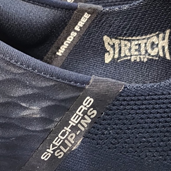 🔥 Skechers GO WALK Hyper Pillars Slip-Ins Sneakers Sz 13 Navy – Used, Excellent - Picture 11 of 11